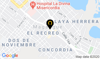 Mapa de Hotel Julia en Magangué