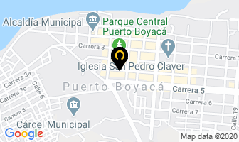 Mapa de Hotel Kariary en Puerto Boyacá
