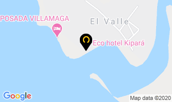 Mapa de Hotel Kipara en Bahia Solano