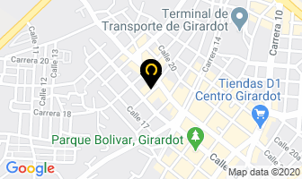 Mapa de Hotel La Barra en Girardot