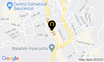 Mapa de Hotel La Camelia en Manizales