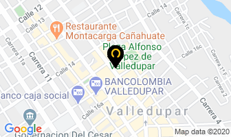 Mapa de Hotel La Casa De Siempre en Valledupar