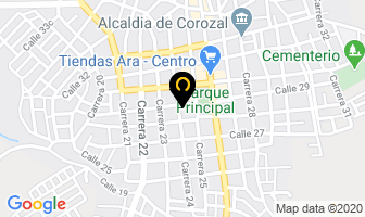 Mapa de Hotel La Casa Rosada en Corozal