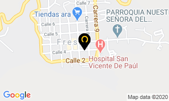 Mapa de Hotel la cascada en Fresno