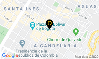 Mapa de Hotel La Colina en Bogotá D.C