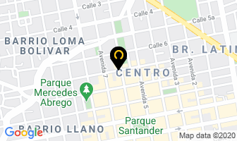 Mapa de Hotel La Cordillera en Cúcuta