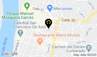 Mapa de Hotel La Estacion en Quibdo