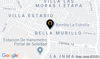 Mapa de Hotel La Estrella en Soledad