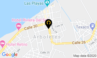 Mapa de Hotel la floresta en Arboletes