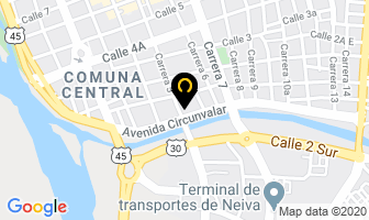 Mapa de Hotel La Glorieta en Neiva
