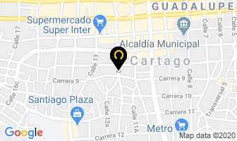 Mapa de Hotel La Isabela en Cartago