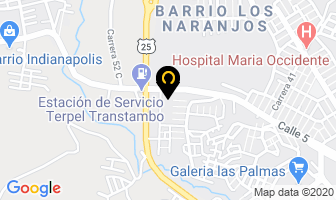 Mapa de Hotel La Luna en Popayán