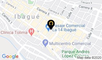 Mapa de Hotel Lafont en Ibagué