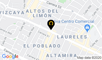 Mapa de Hotel Lagos Suites en Barranquilla