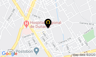 Mapa de Hotel Las Orquídeas en Duitama