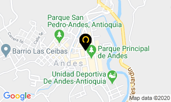 Mapa de Hotel las vegas en Andes