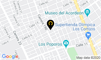 Mapa de Hotel Las Vegas en Valledupar