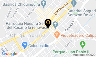 Mapa de Hotel Link en Chiquinquirá
