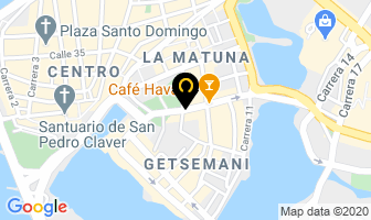 Mapa de Hotel Londres en Cartagena