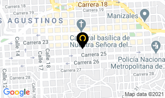 Mapa de Hotel Los Alpes en Manizales