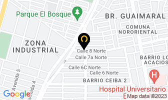 Mapa de Hotel Los Arcangeles en Cúcuta