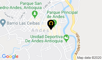 Mapa de Hotel los cristales en Andes
