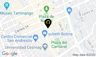 Mapa de Hotel Los Dos Amigos en Pasto
