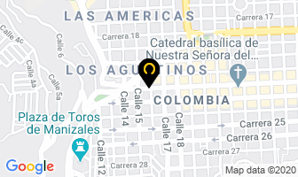 Mapa de Hotel Los Geranios en Manizales