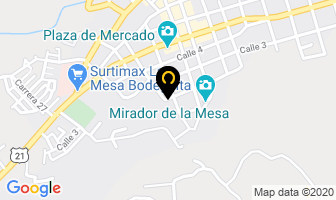 Mapa de Hotel Los Guaduales en La Mesa