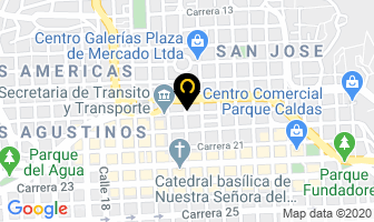 Mapa de Hotel Los Sauces en Manizales