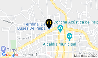 Mapa de Hotel Los Veleros en Paipa