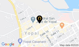 Mapa de Hotel Luna Roja en Yopal