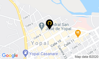 Mapa de Hotel Luna Roja Ltda en Yopal