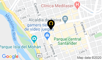 Mapa de Hotel Luna Verde en Neiva