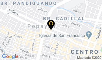 Mapa de Hotel Luxor en Popayán