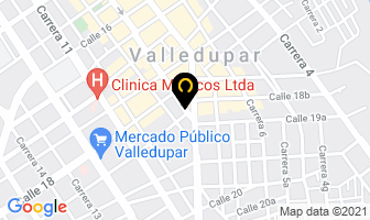 Mapa de Hotel Majestad en Valledupar