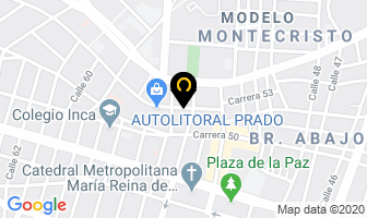Mapa de Hotel Majestic Ltda. en Barranquilla