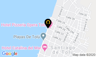Mapa de Hotel Malecon en Tolú