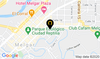 Mapa de Hotel Manantial en Melgar