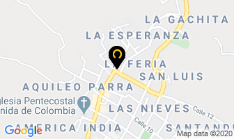 Mapa de Hotel Mansion Real en Velez
