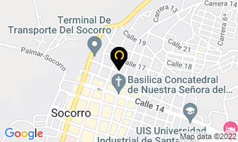 Mapa de Hotel Manuela Beltrán en Socorro