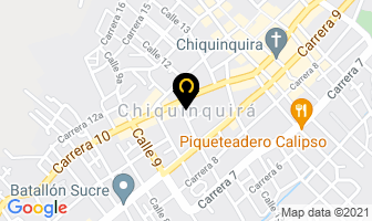 Mapa de Hotel Mar Y Sol en Chiquinquirá