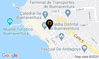 Mapa de Hotel Marly en Buenaventura