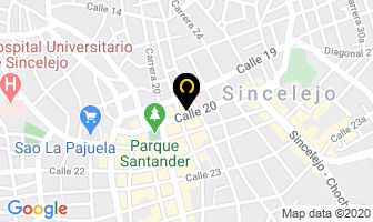 Mapa de Hotel Matgavy en Sincelejo