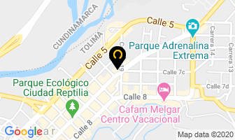 Mapa de Hotel mediterraneo en Melgar