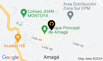 Mapa de Hotel  Meridian Plaza en Amagá