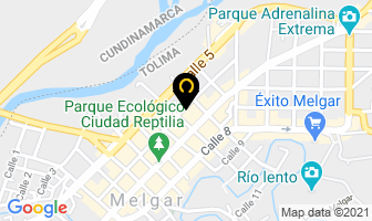 Mapa de Hotel miami en Melgar