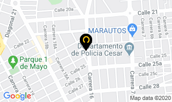 Mapa de Hotel Miriam en Valledupar