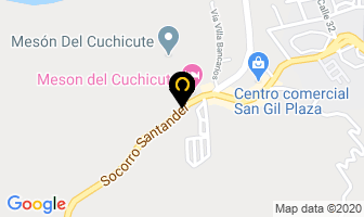 Mapa de Hotel Monchuelo Spa en San Gil