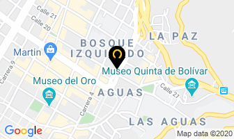 Mapa de Hotel Monserrat Spa en Bogotá D.C